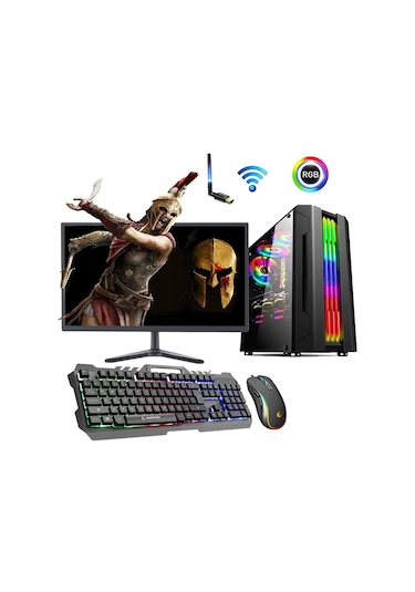 Zeiron Vulcan Lite X60 i5-3470 16GB 500GB 240GB GT730 18.5" Oyuncu Masaüstü Bilgisayar