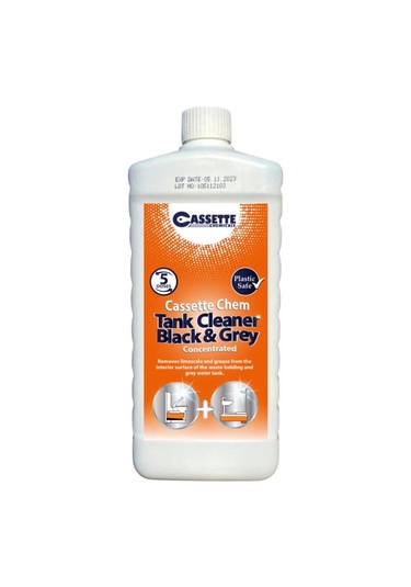 Cassette Chemicals Karavan Tekne Tuvalet Kimyasalı Siyah Ve Gri Su Tank Temizleyici