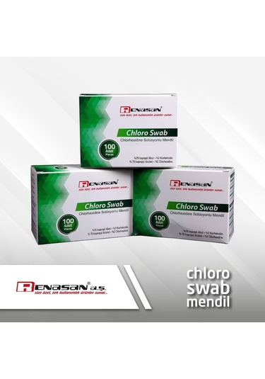 Chlorhexidine Swab 50 Kutu