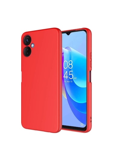 Tecno Spark 9 Pro Kılıf Zore Mara Lansman Kapak Kırmızı