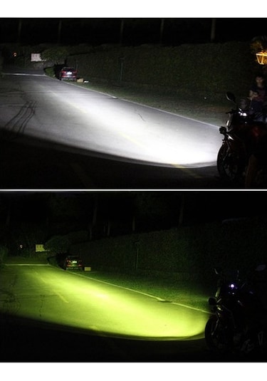 Hubstein 30w Yuvarlak Sarı Cam Tek Ledli Sis Farı Off Road Çalışm