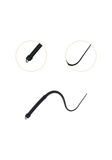 Homyl Binicilik Kırbacı Dış Mekan 27,56 Inç At Binicileri Spor Siyah