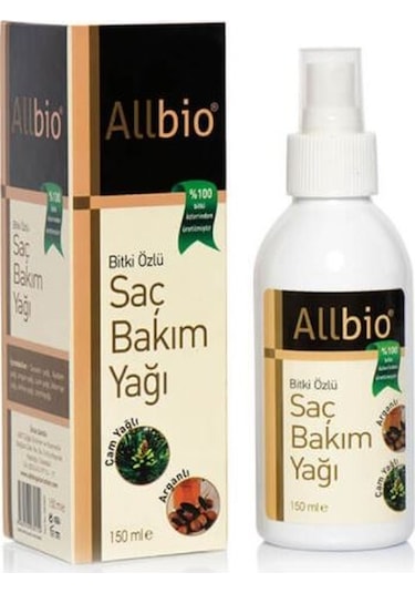 Allbio Bitki Özlü Saç Bakım Yağı 150 ML