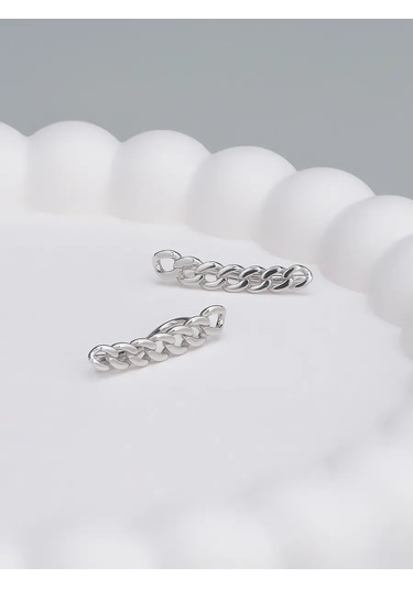 Lucente 925 Ayar Gümüşten Klavye Küpeleri 296023360 Diğer