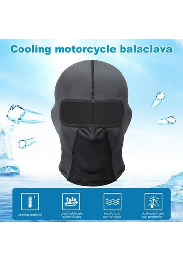 Pazly Yazlık Motosiklet Bandanası - Nefes Alır, Güneş Koru, Hızlı Kurur