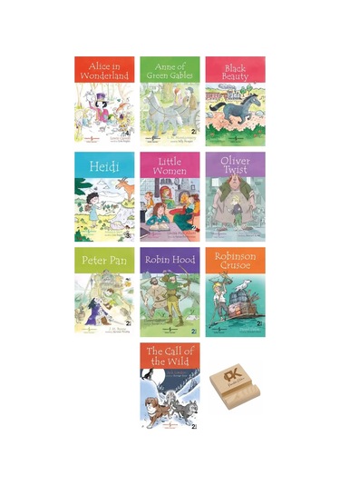 İş Çocuk İngilizce Alice Anne Black Heidi Little Oliver Peter Robin Robinson The Call Of 10lü Set