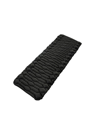 Gm-Am20 Kamp Matı Şişme Uyku Matı Naylon+Tpu Uyku Pedi - Siyah