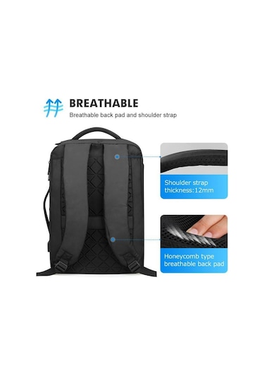 Mark Ryden MR9533 USB Şarj Portlu Laptop Notebook Sırt Çantası