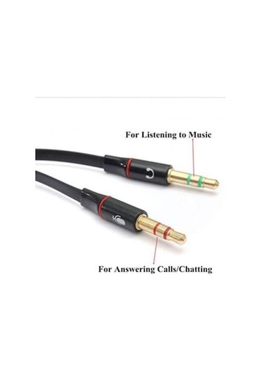 Daytona Sk-04 3.5 Mm Mikrofon Ve Kulaklık Ayırıcı Birleştirici