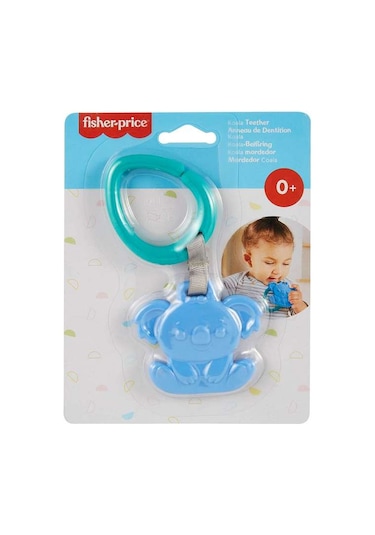Fisher Price Hayvan Temalı Dişlik Mavi Koala Diş Kaşıyıcı Mavi
