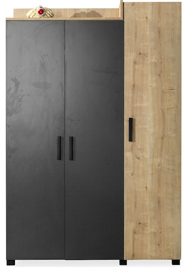 Çocuk Odası - Truva Ranza 3 Kapılı Dolap 90 X 190 CM
