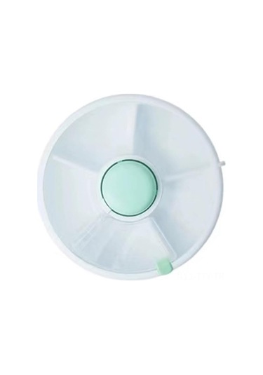 Dianziye Çocuk Atıştırmalıklarını Saklamak İçin Dönen, Kapaklı, Muhafaza Eden Taşınabilir Atıştırma Kutusu Yeşil