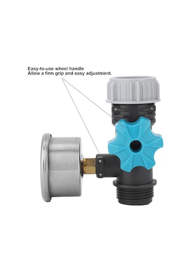 Su Basıncı Valfi, Su Basıncı Regülatörü, Sera Bahçesi İçin 1"