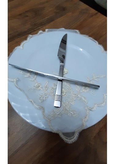 Kardelen 6 Adet Turkuaz Yemek Bıçak