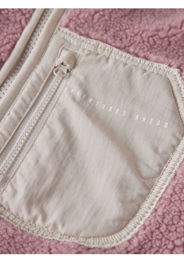 Name It Nknmattıa Sherpa Unisex Çocuk Ceket 13241683 Pembe