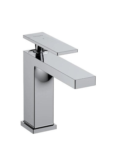 Hansgrohe Tecturis E Tel Kollu Lavabo Bataryası 110 Fine Coolstart Gümüş
