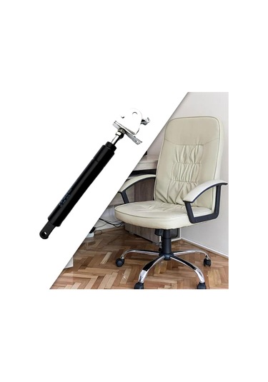 Suntek Ofis Koltuğu Kaldırma Silindiri Kolayca Takılır Siyah Ve Gümüş