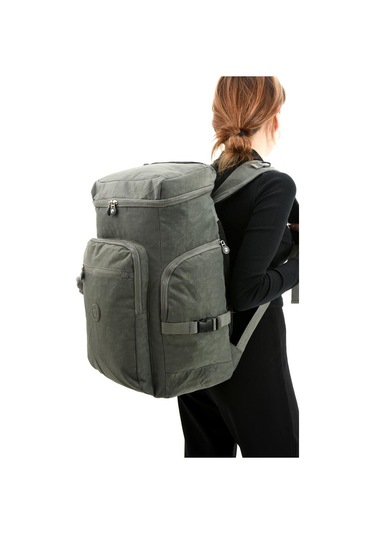 Unisex Dağcı Çantası Kamp Çantası Seyahat Çantası Hafif Klinkır Kumaş Outdoor Çanta 50 30 Cm Gri