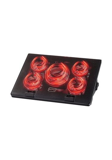 S500R Led Işıklı 5 Fanlı Laptop Soğutucu Ayarlanabilir Dizüstü Bilgisayar Standı