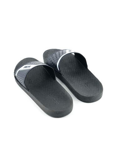 Gezer Erkek Yazlık Pu Taban Suni Deri Islak Zemine Uygun Ev Bahçe Havuz Plaj Terlik Lacivert