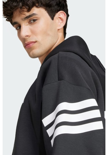 Adidas M Fı 3s Fz Erkek Siyah Eşofman Üstü Jd4827 Siyah