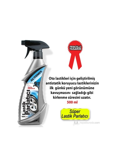 Automix Süper Lastik Parlatıcı 500  Ml
