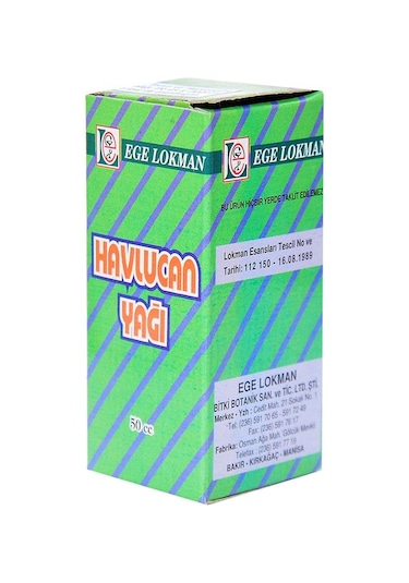 Ege Lokman Havlucan Yağı 50 ML