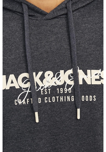 Jjalvıs Sweat Hood Siyah12256848 001