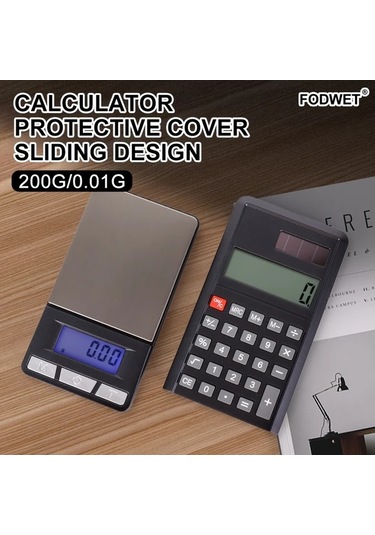 Chuangyinshop Siyah 0.01g Hassas Mutfak Terazisi Mini Taşınabilir Elektronik Baskül Siyah