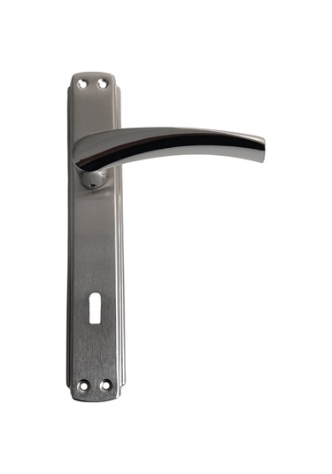 Serçe Bravo Krom Kapı Kolu Oda Aynalı İç Kapı Kolu Oda 1 Takım