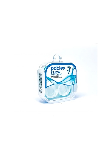 Poblex Silikon Kulak Tıkacı 2li