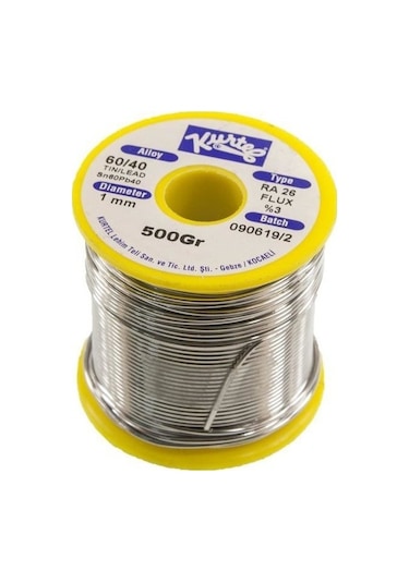 Korgonelektronik Kurtel Lehim 1 Mm 500Gr Lehim Teli %60 Kalay / %40 Kurşun