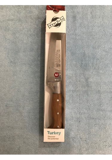 Sürmene Bıçak Dövme Çelik Kasap Et Bıçagı Kurban Bıçak Bilezikli