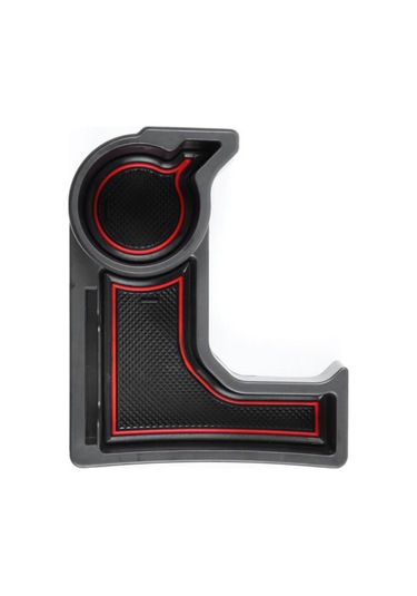 Monyee 2019-2020 Suzuki Jimny İç Mekan Kontrol Orta Depolama Kutusu Otomatik Vites - Kırmızı, Beyaz, Mavi Kaymazsız Padler İle