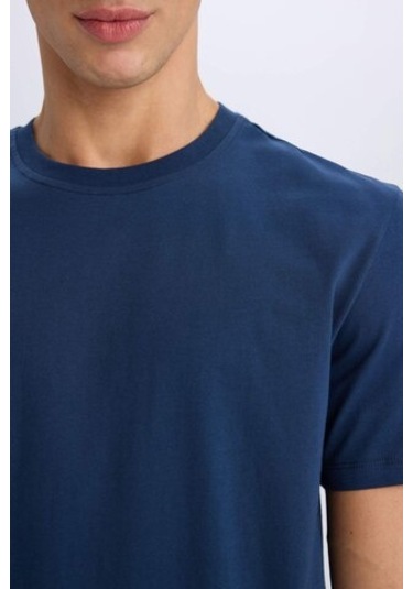 DeFacto %100 Pamuk New Regular Fit Bisiklet Yaka Basic Düz Kısa Kollu Tişört V7699AZ25SPNV241 DeFacto %100 Pamuk New Regular Fit Bisiklet Yaka Basic Düz Kısa Kollu Tişört V7699AZ25SPNV241