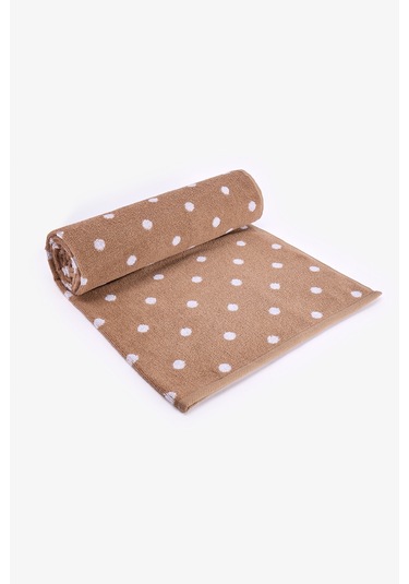Penti Polka Havlu Kahverengi