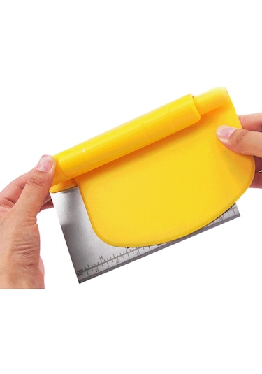 Homyl Mutfak Gereçleri Pasta Et Için Paslanmaz Çelik Sarı