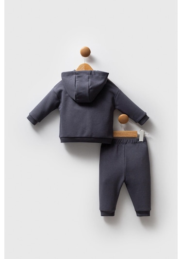 U.s. Polo Assn Erkek Bebek 3'lü Takım Füme-2080 Füme