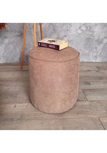 Evodeko Açık Kahve Puf