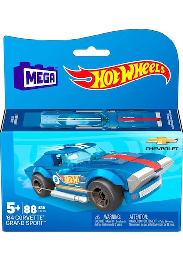 Mega Hot Wheels Yarışçı Arabalar Koleksiyonu Corvette Grand Sport