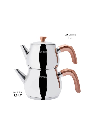 Emsan Pera Midi Çaydanlık Takımı Rose