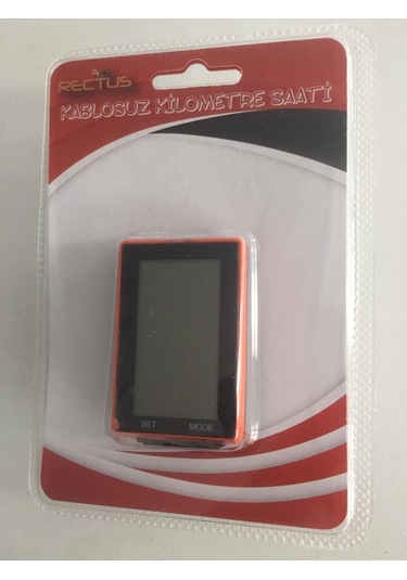 Kablosuz Kilometre Km Saati Yol Bilgisayarı Sayaç Hız Göstergesi Turuncu