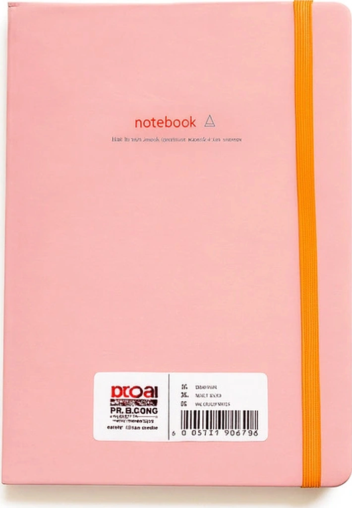 2 Adet Çizgili Defter Ajanda - Uçlu Kalem Hediyeli Waves Light A5-a6 Pembe