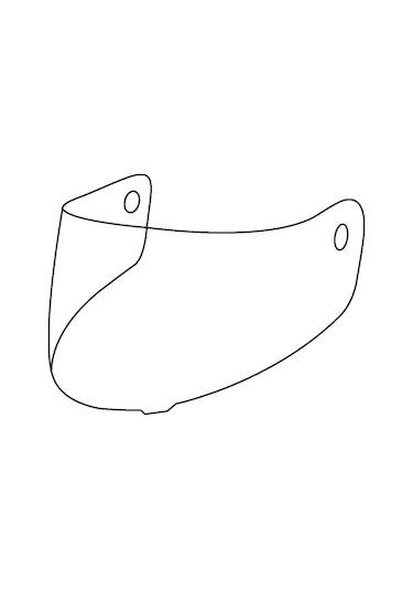 Scorpion Kds-01 Exo City 2 İçin Vizör Şeffaf