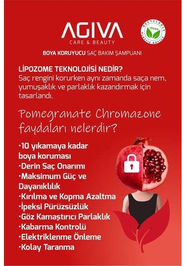 Boya Koruyucu Nemlendirici Saç Bakım Şampuanı-500ml