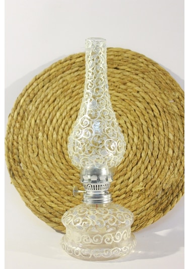 Gaz Lambası:(14No)Vitray Desenli Hediyeli