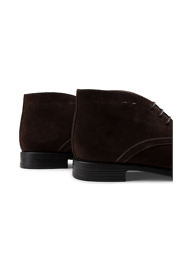 Deery Hakiki Süet Kahverengi Erkek Bot - 01295mkhvc06
