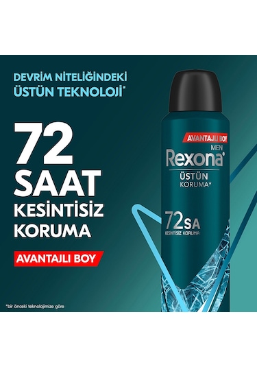 Rexona Extra Cool Erkek Sprey Deodorant 3 x 200 ML