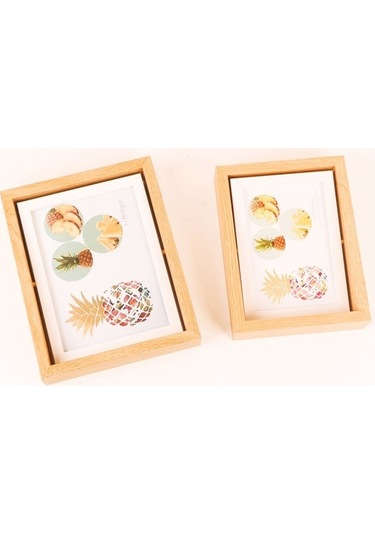 Tongxida Ahşap Döner Masa Çerçevesi 7 İnç, Beyaz Renk