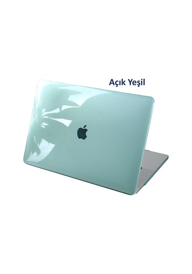 Macbook Air Kılıf 13 İnç Parlak Kristal Eski Usb'li Model 2010-2017 A1369 A1466 İle Uyumlu AÇIK YEŞİL